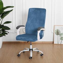 Forcheer Forgószék Huzat (S-es, bársonyos, 1 részes, rugalmas, mosható, kék)