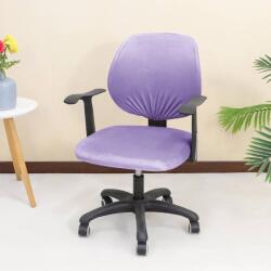 Forcheer Forgószék Huzat (bársonyos, 2 részes, halványlila)