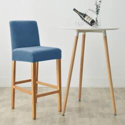 Forcheer Bárszék Huzat (bársonyos, kék)