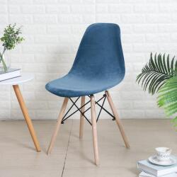 Forcheer Kagylószék Huzat (bársonyos, kék)