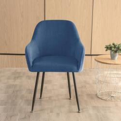 Forcheer Nagy Kagylószék Huzat (bársonyos, tengerészkék)