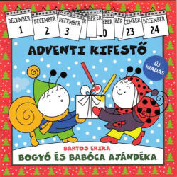 Pagony Bogyó és Babóca ajándéka - Adventi kifestő - kreativjatek