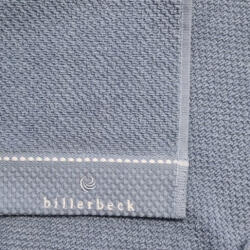 Billerbeck rizskötésű törölköző, Felhőkék, 50x100 cm