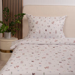 Takoy Pamut ágyneműhuzat-garnitúra 140x200 cm erdei állatkák