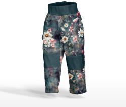 Takoy Panel szabásmintával 140 softshell nadrágra akvarell margaréták Diana