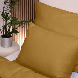Takoy Pamut szatén ágyneműhuzat-garnitúra 140x200 mustársárga