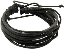 HARAHU Brățară RO-33230 - Neagră KP33230