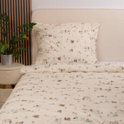 Takoy Pamut ágyneműhuzat-garnitúra 140x200 cm téli mackók