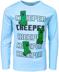 Fashion UK Minecraft Creeper gyerek hosszú ujjú póló, felső (85FKC60280B12)
