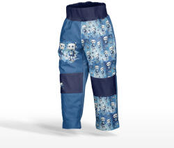Takoy Panel szabásmintával 158 softshell nadrágra kék robotok