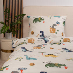 Takoy Pamut ágyneműhuzat-garnitúra 140x200 cm dinoszauruszok