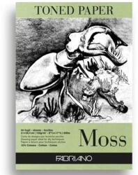 Fedrigoni Toned Paper rajz- és vázlattömb, 120 g - A4, moss