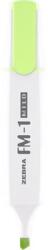Zebra Szövegkiemelő, 3, 5 mm, ZEBRA FM-1 Mild, zöld (TZ55511)