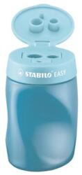 STABILO Hegyező, háromlyukú, tartályos, balkezes, STABILO Easy, kék (TST45012)