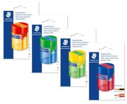 STAEDTLER Hegyező, kétlyukú, STAEDTLER 511 006, vegyes színek (TS512006B)