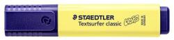 STAEDTLER Szövegkiemelő, 1-5 mm, STAEDTLER Textsurfer Classic Pastel 364 C, sárga (TS364C100)
