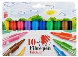ICO Filctoll készlet, 1-3 mm, ICO Süni, 10 különböző szín (TICSUF10V)