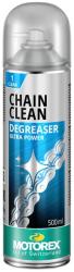  Degresant Lanț Moto Motorex Chain Clean - Spray Curățare Eficientă pentru Lanțuri O/X/Z-ring