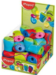 Maped Hegyező display, egylyukú, tartályos, MAPED Boogy, vegyes színek - 30db (IMA063311)