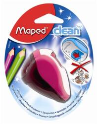 Maped Hegyező, kétlyukú, tartályos, MAPED Clean, vegyes színek (IMA030210)