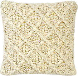 Sander Párnahuzat Leeds 45x45 négyzet, krémszínű - Sander
