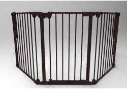 Noma Tarc de siguranta modular cu 3 panouri, metal negru, Noma N93491