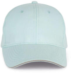 K-UP KP011 hat paneles Baseball sapka K-UP, Ice Mint/Light Grey-U (kp011icm-lgr-u)