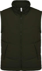 Kariban Uniszex unisex mellény polár béléssel, Kariban KA6118, Mossy Green-2XL (ka6118mgn-2xl)