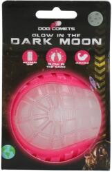Dog Comets Glow In The Dark Moon Ball M Pink labda 7, 5cm