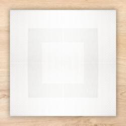 Rico Asztalterítő - Fehér - hímezhető sávval - 90x90cm