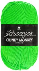 Scheepjes Chunky Monkey 1259 Neon Green - neonzöld akril fonal