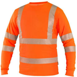 CXS Oldham jól láthatósági hússzúujjú póló - narancssárga