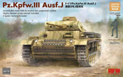 Rye Field Model Pz. Kpfw. III Ausf. J w/workable track links 1: 35 (5070)