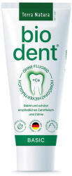 Terra Natura Pasta de dinti Biodent basic cu menta, 75 ml