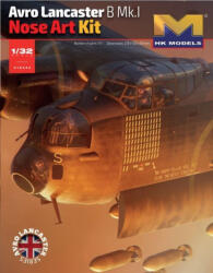 HongKong Model Avro Lancaster B. Mk. I Nose Art Kit 1: 32 (01E033)