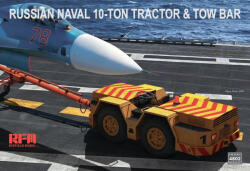 Rye Field Model Russian Naval 10-Ton Tractor & Tow Bar 1: 48 (RFM4802)