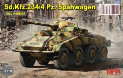 Rye Field Model Sd. Kfz. 234/4 Pz. Spähwagen with Full Interior 1: 35 (RFM5118)