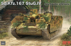 Rye Field Model Sd. Kfz. 167 StuG. IV Early Production w/full interior & workable track links 1: 35 (5061)