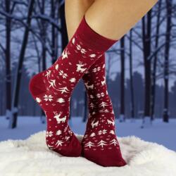 Aura Via Mikulásos-Karácsonyi rénszarvasos FÉRFI zokni 43-46 102193