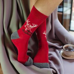 Aura Via Mikulásos-Karácsonyi rénszarvasos FÉRFI zokni 43-46 102177