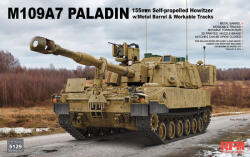 Rye Field Model M109A7 PALADIN 155 mm Self-Propelled Howitzer w/ Workable Tracks 1: 35 (RFM5129)