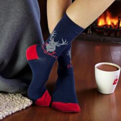 Aura Via Mikulásos-Karácsonyi rénszarvasos FÉRFI zokni 39-42 102162