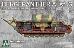TAKOM Bergepanther Ausf. G German Armored Recovery Vehicle Sd. Kfz. 179 w/full inter 1: 35 (TAK2107)