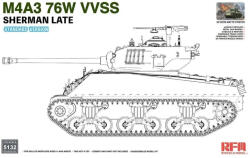 Rye Field Model M4A3 76W VVSS Sherman Late Standard Version 1: 35 (RFM5132)