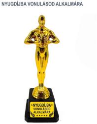 Nevesajándék Oscar Szobor - nyugdíjba vonulásod alkalmából (OS046)