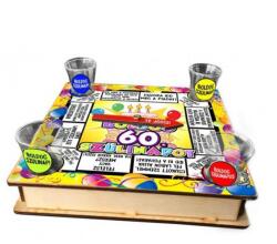 Nevesajándék Társasjáték -Boldog szülinapot 60-as (PF013)