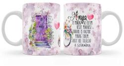 Nevesajándék Bögre 3 dl - Anya Te mindig az életem része (B996)