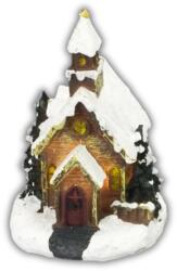  Színes világítós templom kicsi 1db