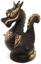R. M. ékszer Réz figura Sárkány védelmező óarany 5x7cm (017875)