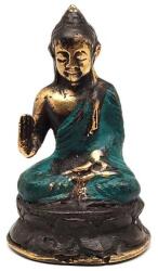 R. M. ékszer Réz figura Buddha védelmező óarany kék 7x4, 5cm (017870)
